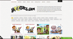 Desktop Screenshot of karikatures.com